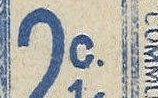 Le Mans : Timbre Fiscal 'Affiches' 1901 : Le Pont en X : Tramway à vapeur : 2½c 